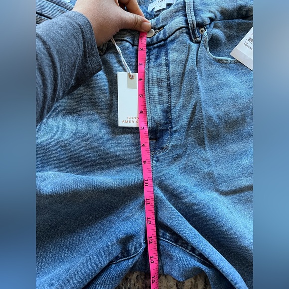 Good American Good Waist High Rise Palazzo Jeans 16 NWT - Picture 8 of 11